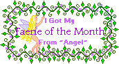 Angel's Faerie of the month